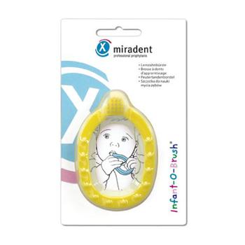 MIRADENT Kinder-Lernzahnbürst.Infant-O-Brush gelb