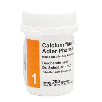 BIOCHEMIE Adler 1 Calcium fluoratum D 12 Tabletten