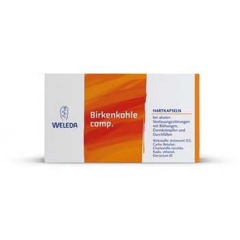 BIRKENKOHLE comp.Hartkapseln