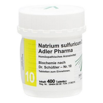 BIOCHEMIE Adler 10 Natrium sulfuricum D 6 Tabl.