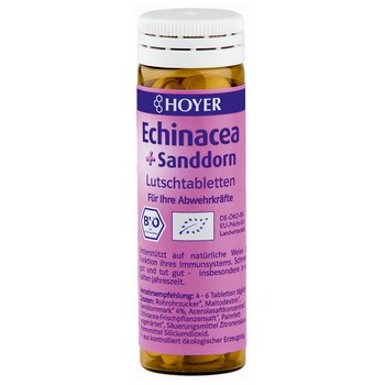 HOYER Bio Echinacea+Sanddorn Lutschtabletten