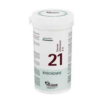 BIOCHEMIE Pflüger 21 Zincum chloratum D 6 Tabl.