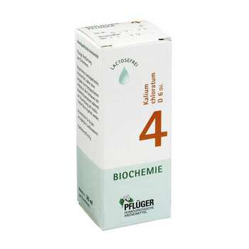 BIOCHEMIE Pflüger 4 Kalium chloratum D 6 Tropfen