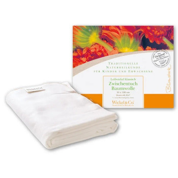 BAUCH- UND Brustwickel Zwischentuch Baumwolle