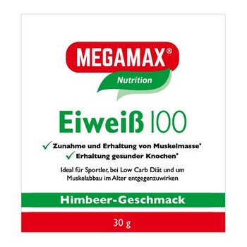 EIWEISS 100 Himbeer Megamax Pulver