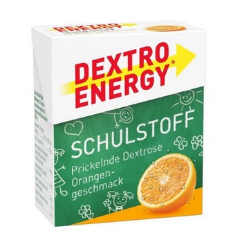 DEXTRO ENERGY Schulstoff Orange Täfelchen