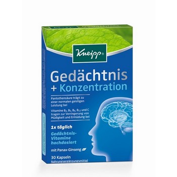 KNEIPP Gedächtnis+Konzentration Kapseln
