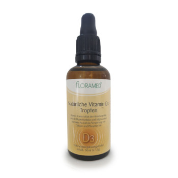 NATÜRLICHE Vitamin D3 Tropfen Floramed