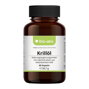 BIO-APO Krillöl Kapseln bioverfügbare Omega-3-Fettsäuren