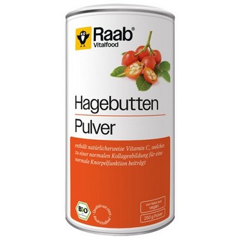 RAAB Vitalfood Hagebutte Bio Pulver