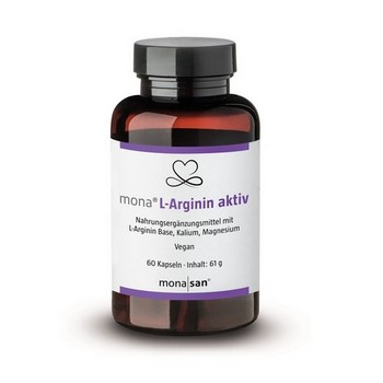 MONA L-ARGININ aktiv mit Magnesium+Kalium Kapseln