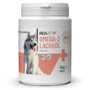 REAVET Omega-3 Lachsöl Kapseln