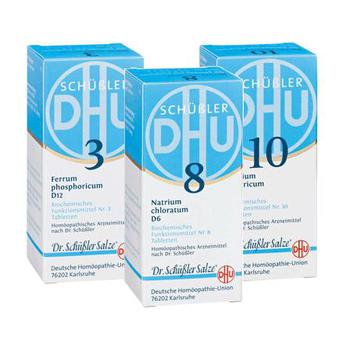 DHU Schüssler Salze Sommer 1x1