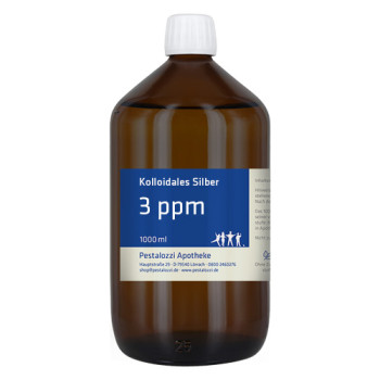 Kolloidales Silber (Silberwasser) 3 ppm